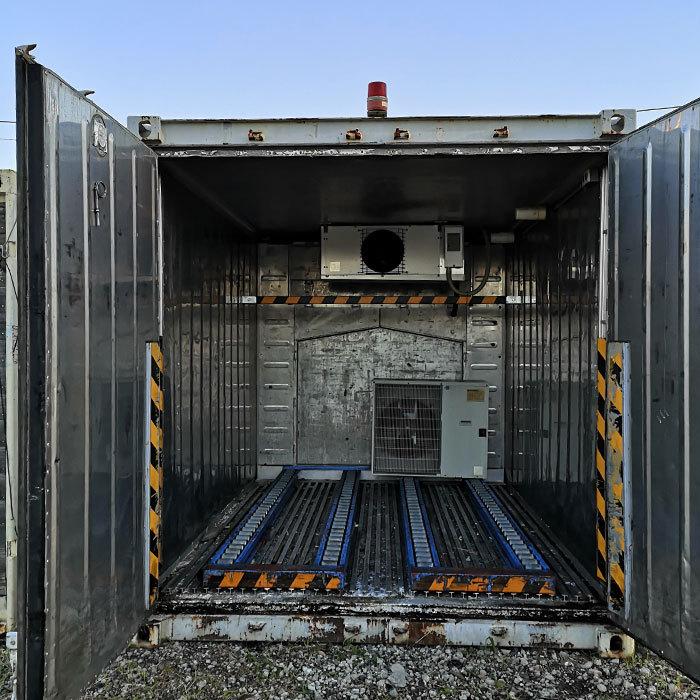 三菱（MITSUBISHI） 【中古】冷蔵コンテナ CPE51-3TWA5 1988年 倉庫