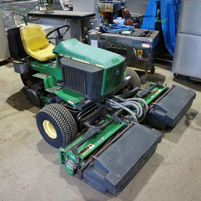 中古】 乗用芝刈り機 リールモア JD 2653 東興産業 ジョンディア 中古】 乗用芝刈り機 リールモア JD 2653 東興産業 ジョンディア