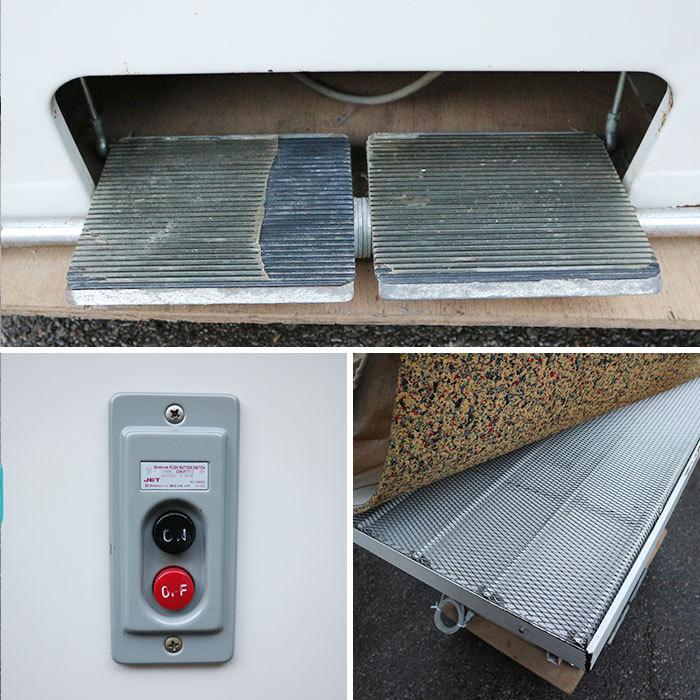 中古】 アイロン仕上台 FBX NAOMOTO 直本 アイロン台 業務用 50Hz
