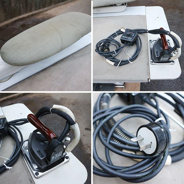 中古】 アイロン仕上台 FBX NAOMOTO 直本 アイロン台 業務用 50Hz
