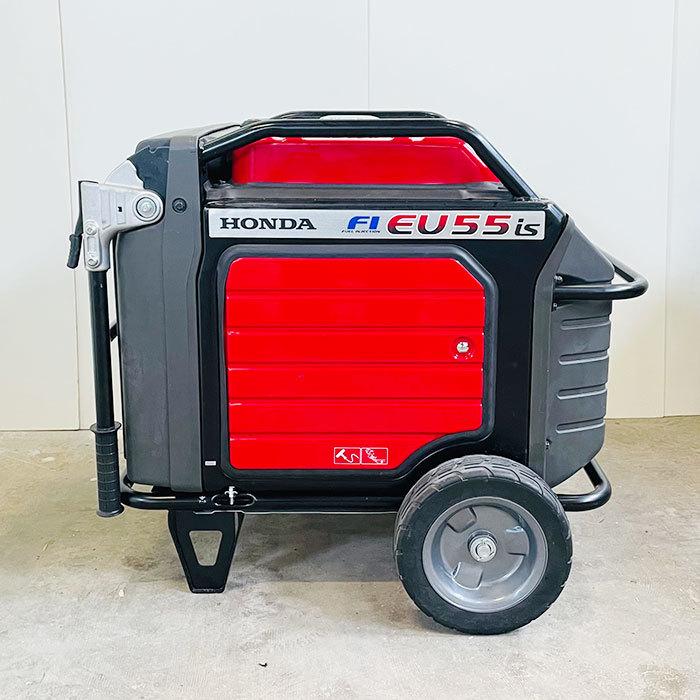 送料無料】発電機 EU55is ホンダ 2021年 5.5KVA 単相100V 200V