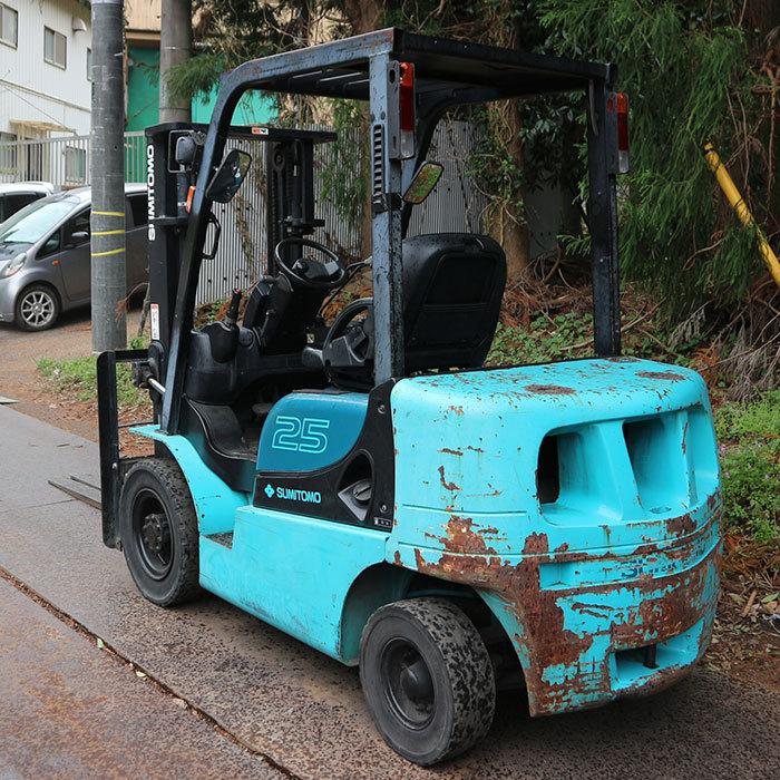 中古】 フォークリフト 2.5t ディーゼル KDN-D2L SUMITOMO 住友 【動産