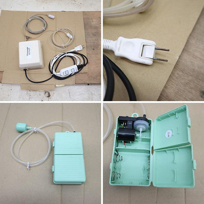 中古冷却機つき！アクリル水槽・ポンプ・エアーポンプセット アクリル水槽·ポンプ·エアーポンプセット 中古冷却機あり