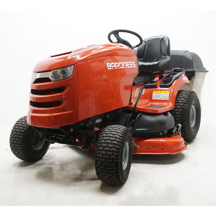 引取限定】バロネス 芝刈機 GM117A 乗用3連ロータリーモア 芝