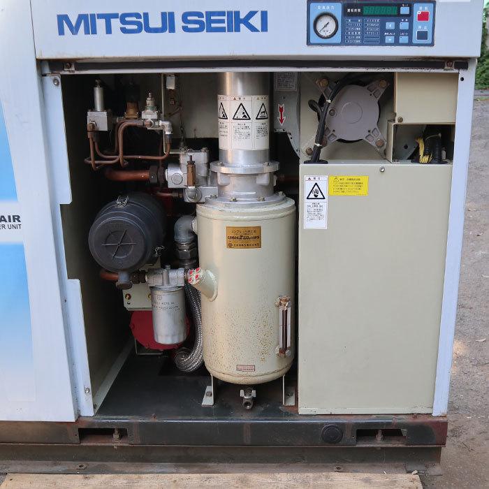 中古】スクリューコンプレッサー ZV15AS3-R 20馬力(15KW) MITSUI 中古】スクリューコンプレッサー ZV15AS3-R 20馬力(15KW) MITSUI