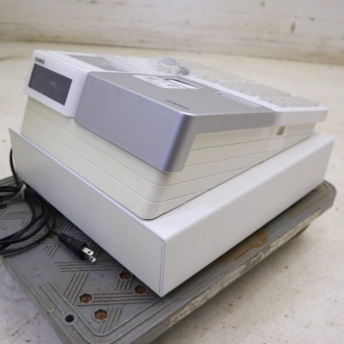 CASIO SR-S4000 電子レジスター 送料無料】電子レジスター SR-S4000-20SWE CASIO 中古 【見学