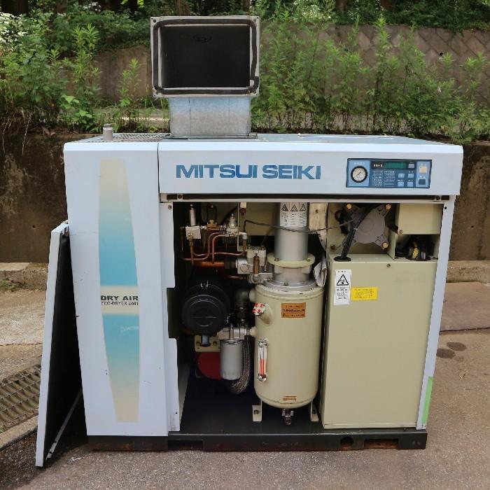 中古】スクリューコンプレッサー ZV15AS3-R 20馬力(15KW) MITSUI SEIKI