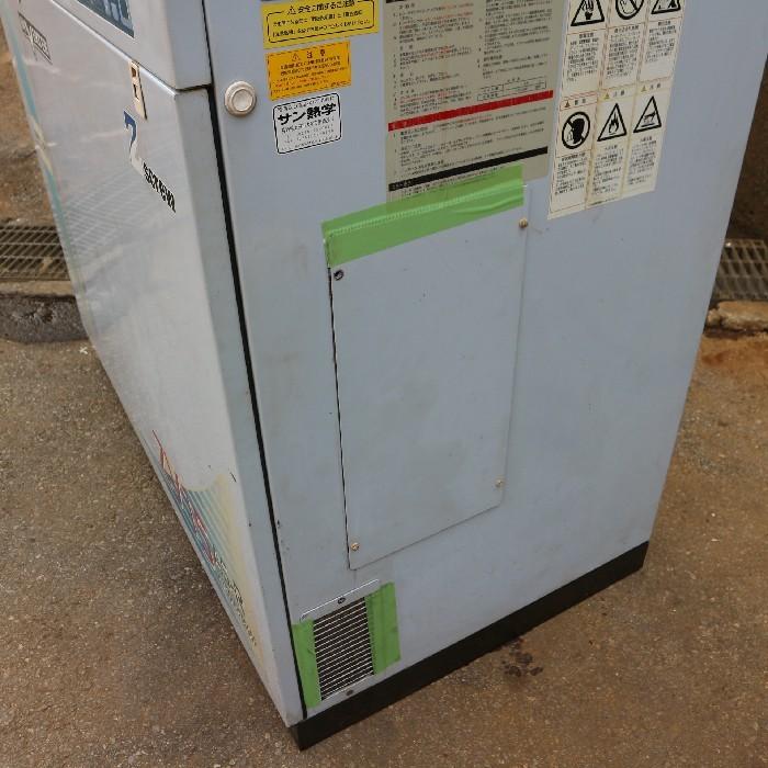 中古】スクリューコンプレッサー ZV15AS3-R 20馬力(15KW) MITSUI SEIKI 