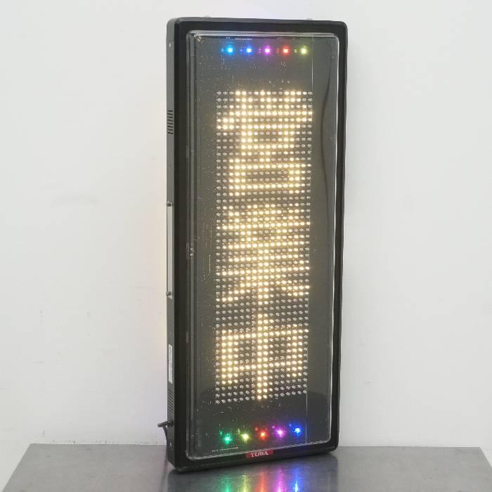 送料無料】電光看板 NS-LSD31W(ランプ色) TOWA 両面表示 2016年頃
