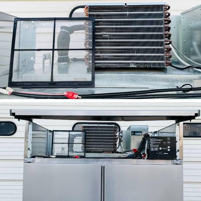 ホシザキ 業務用冷凍冷蔵庫 HF-120XT3-ML 飲食店　4ドア冷凍庫 □ホシザキ 4ドア冷凍庫 HF-120XT3-ML│厨房家