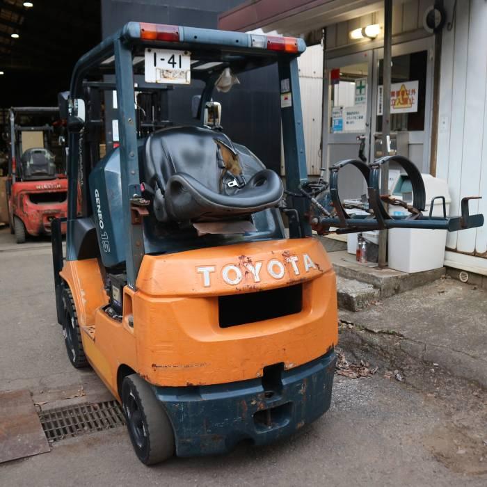 送料無料】フォークリフト 7FG15(GENEO 15) トヨタ 2005年 中古 【見学