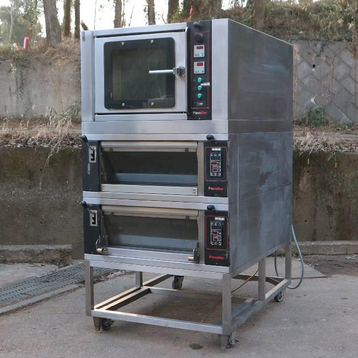 送料無料】三段オーブン Pavailler B.V.P 2001年 中古 【見学 送料無料】三段オーブン Pavailler B.V.P 2001年 中古 【見学