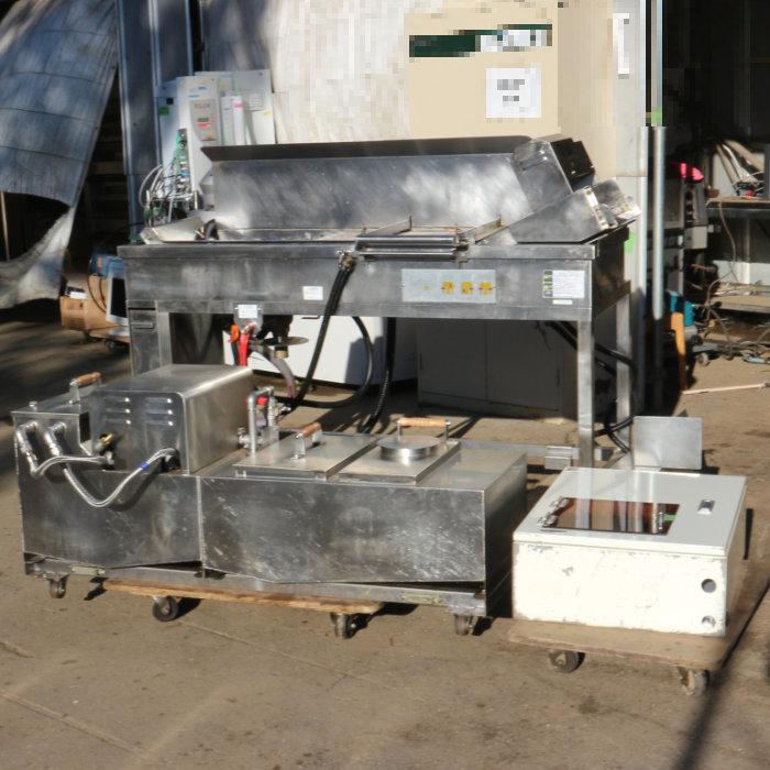 エイシン電機 【中古】コンベア式フライヤー IDN-D15K 大容量タイプ 
