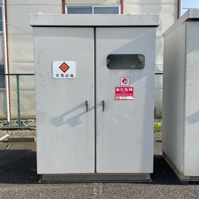 中古】変電設備キュービクル 屋外PF-S型OK1式 日本電機産業 1998 中古】変電設備キュービクル 屋外PF-S型OK1式 日本電機産業 1998
