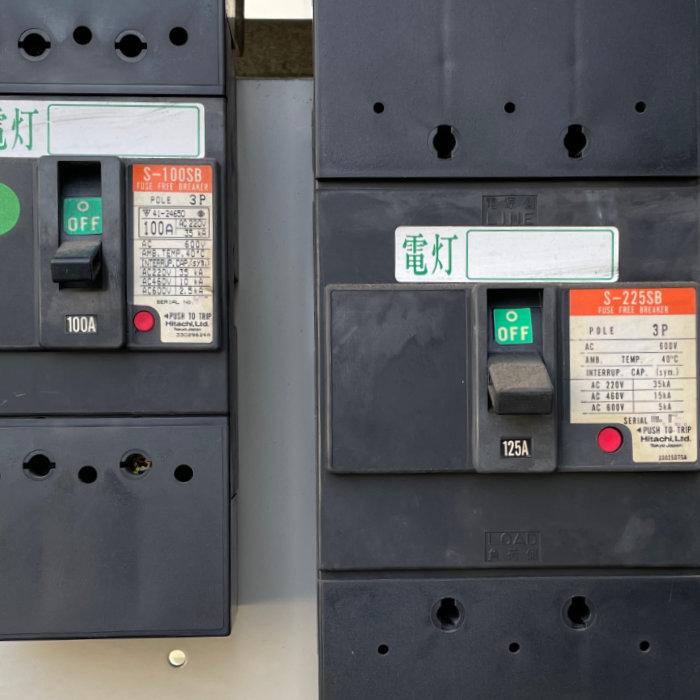 中古】変電設備キュービクル 屋外PF-S型OK1式 日本電機産業 1998 中古】変電設備キュービクル 屋外PF-S型OK1式 日本電機産業 1998