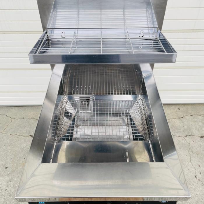 ガスフライヤー FL-18A-GA ホシザキ 2017年 都市ガス 業務用 1槽 中古