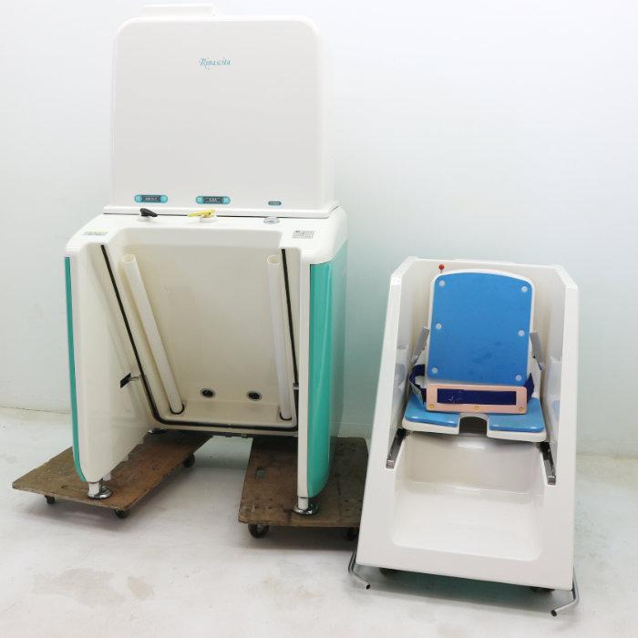 アマノ（AMANO） 【中古】介護浴槽 A33A-SS/Dss(浴槽) A33A-SS/Bs(椅子