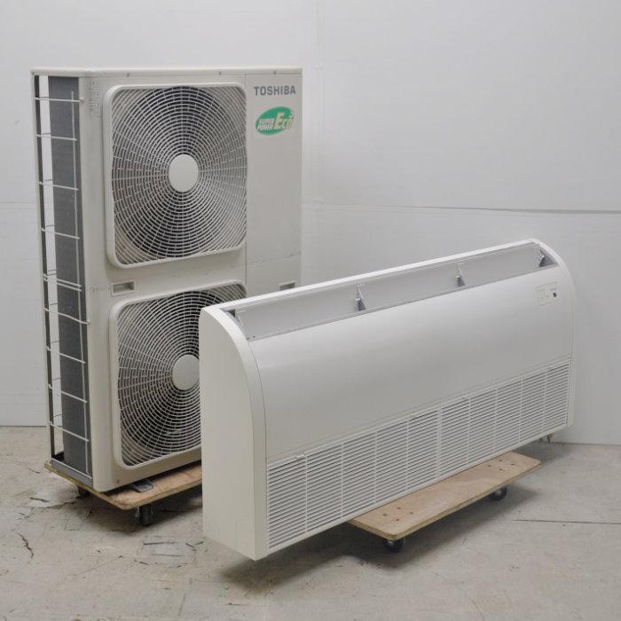 中古】天吊り形エアコン 5馬力 室内機AIC-AP1408H 室外機ROA-AP1405S2