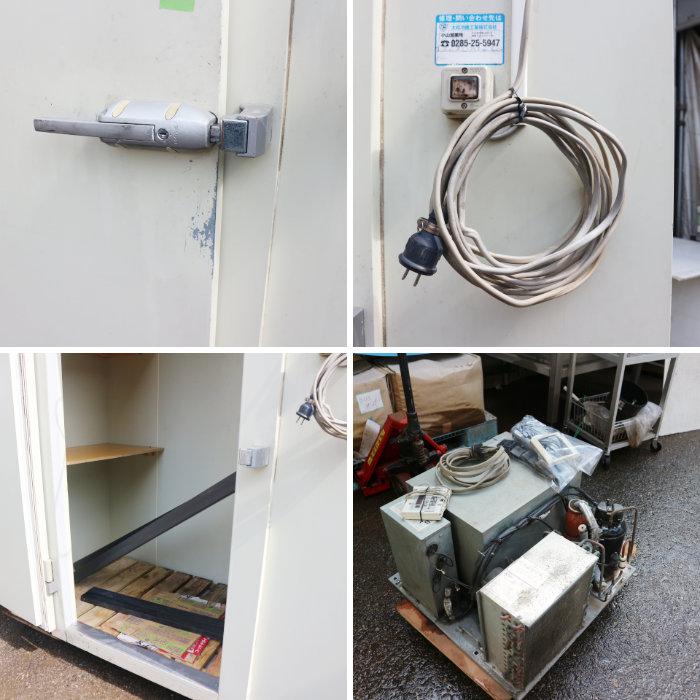 三菱電機 プレハブ冷蔵庫 0.5坪 業務用 ダイワ DP405D-22 2018年 三菱電機 プレハブ冷蔵庫 0.5坪 業務用 ダイワ DP405D-22 2018年