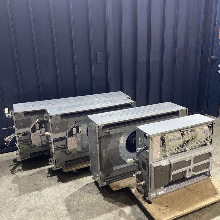 引取限定】天カセエアコン 内機(1)FXYCP90M 1台(2)FXYKP28C 1台