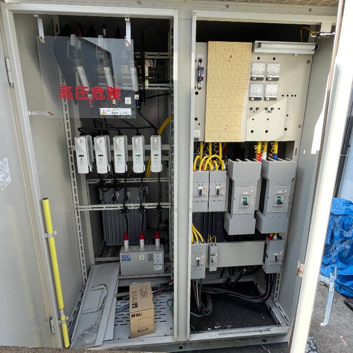 送料無料】キュービクル式高圧受電設備 変電設備 河村電器産業 PF・S形 