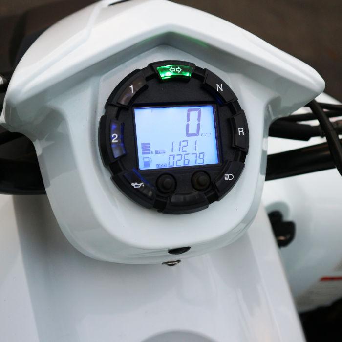 【送料無料】ADLY 四輪 バギー ATV50RS ホワイト 2019年 中古 【見学 千葉】【動産王】 |  | 09