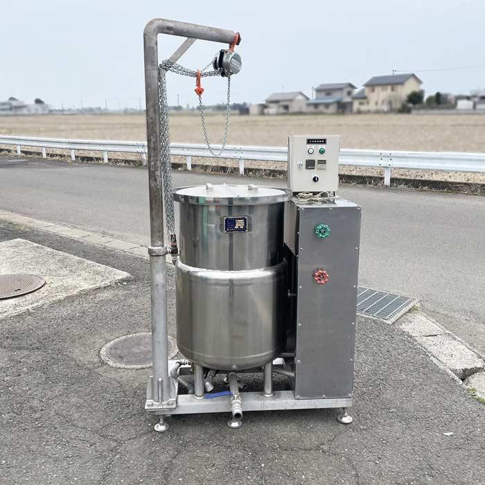 引取限定】豆煮炊釜蒸気式 型式不明 橋田機工 2005年 和菓子 お 引取限定】豆煮炊釜蒸気式 型式不明 橋田機工 2005年 和菓子 お