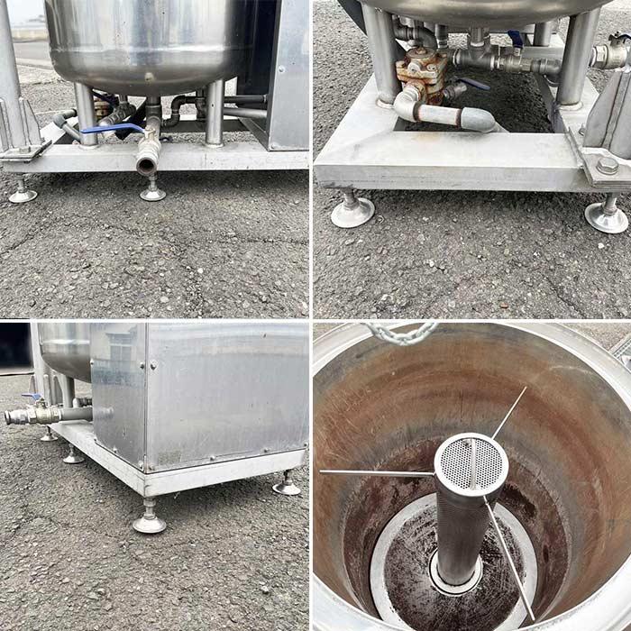 引取限定】豆煮炊釜蒸気式 型式不明 橋田機工 2005年 和菓子 お 引取限定】豆煮炊釜蒸気式 型式不明 橋田機工 2005年 和菓子 お