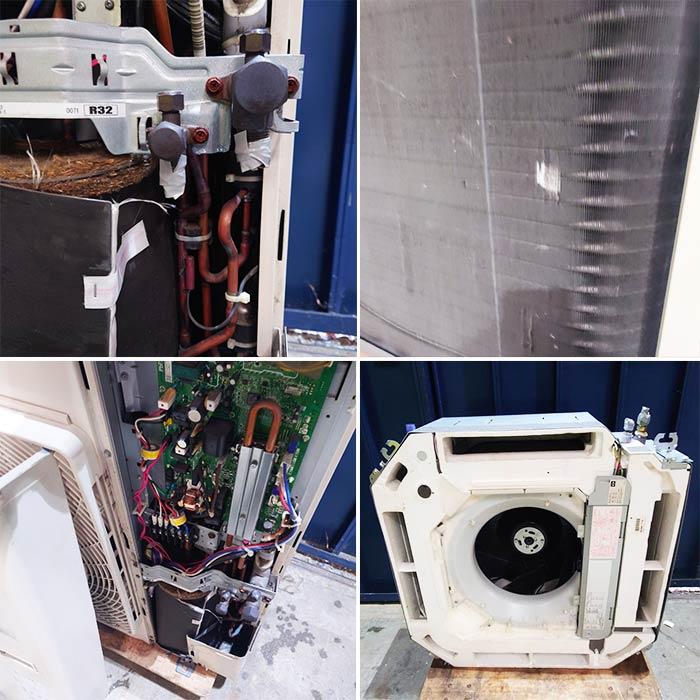 【引取限定】天カセエアコン FHCP80EA(内機）RSRP80BAT(外機）3馬力 ダイキン 2017年 中古 【見学 名古屋】【動産王】 - Main Image