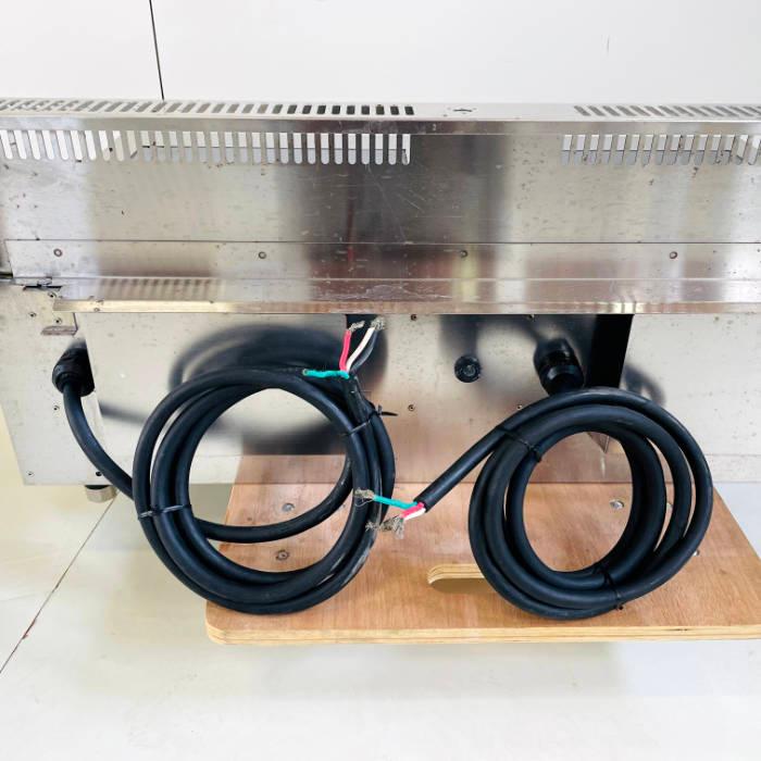 電磁調理器 HIH-55CE ホシザキ 2017年 卓上 2口 IH調理器 業務用 中古