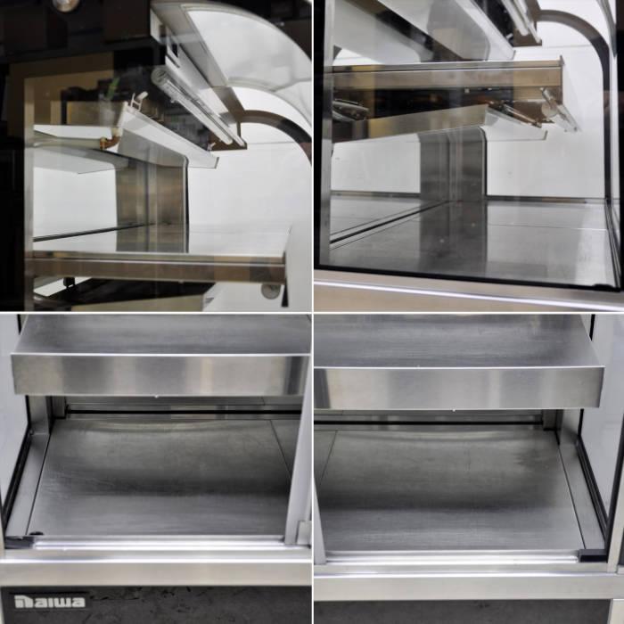 送料無料】小型冷蔵対面ショーケース KN301F2 大和冷機 2017年