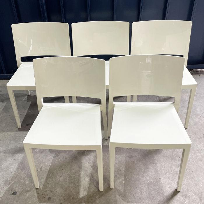 lizz リズ ダイニングチェア チェア オレンジ kartel イタリア製 lizz