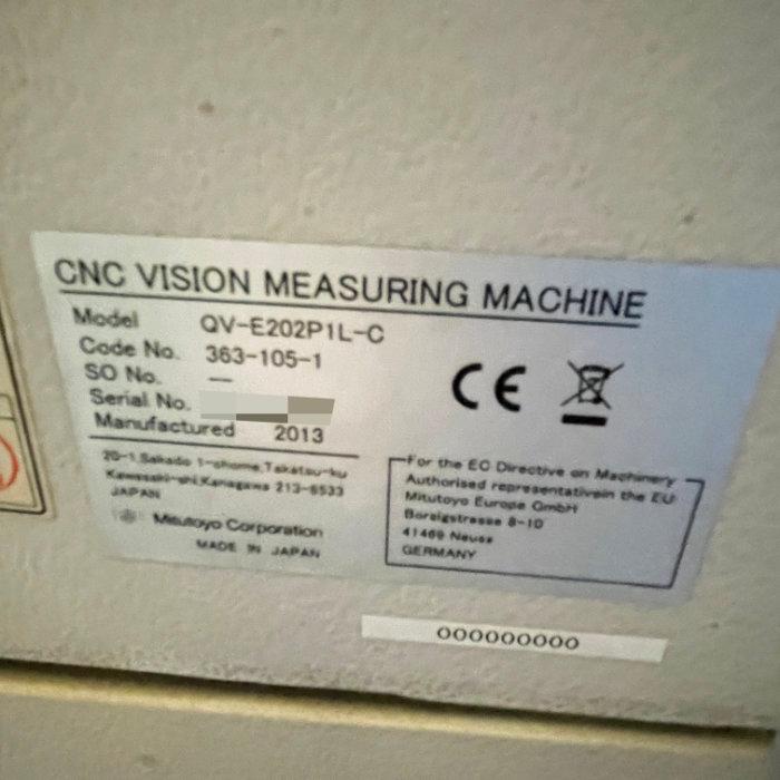 送料無料】CNC 画像測定機 QV-E202P1L-C ミツトヨ 2013年 CNC 送料無料】CNC 画像測定機 QV-E202P1L-C ミツトヨ 2013年 CNC
