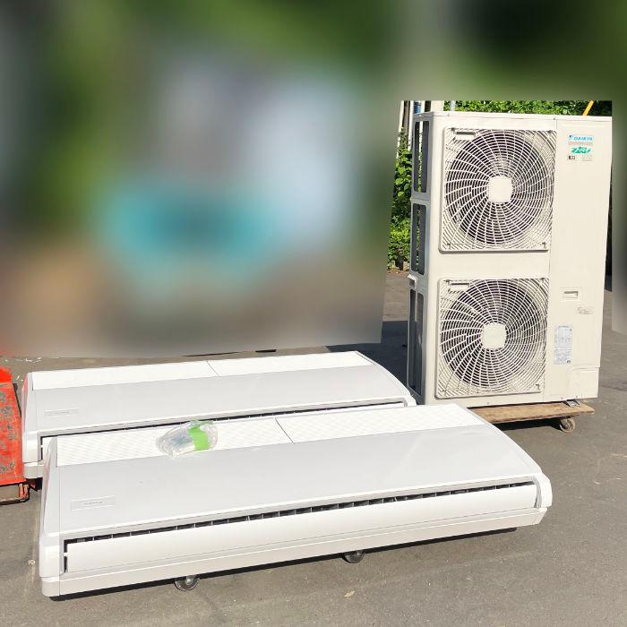 送料無料】天吊りエアコン ツイン 外)RZRP224B1 内)FHP112FA 2台  