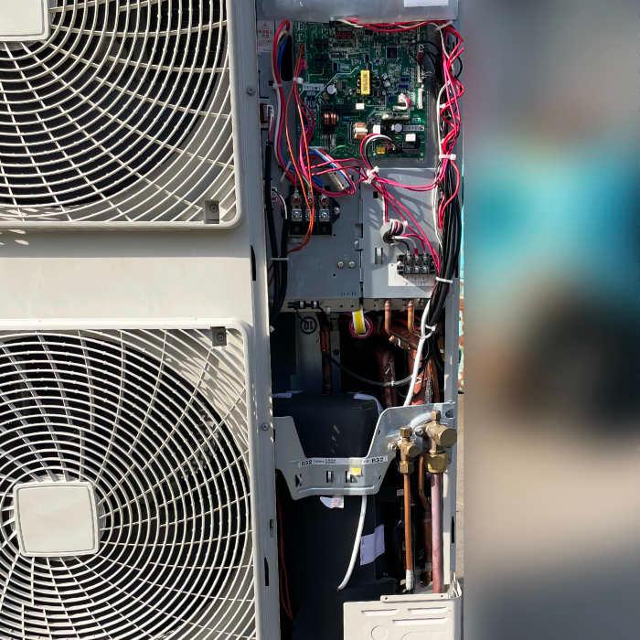 送料無料】天吊りエアコン ツイン 外)RZRP224B1 内)FHP112FA 2台