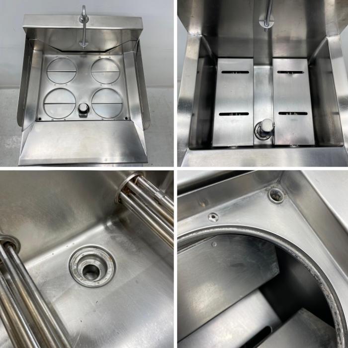 送料無料】ゆで釜 電気卓上ラーメン釜 MREK-045T マルゼン 2015年 中古