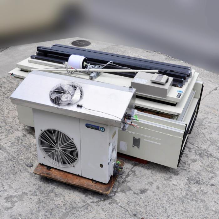 送料無料】プレハブ冷蔵庫 1坪 三相200V 室内機 HUS-8RA-E 室外機 HUS