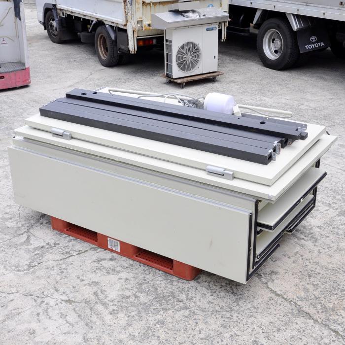 送料無料】プレハブ冷蔵庫 1坪 三相200V 室内機 HUS-8RA-E 室外