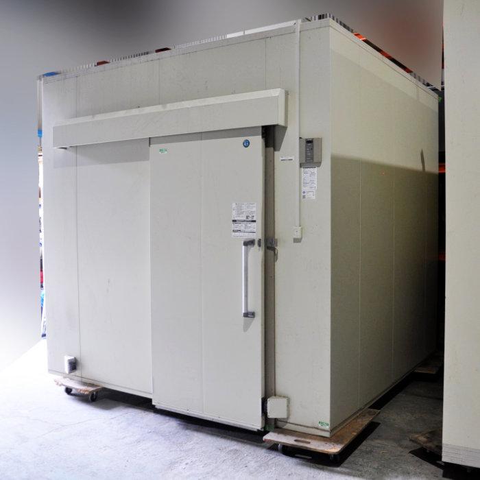 引取限定】プレハブ冷蔵庫 2坪床無 PR-25EE-2.08 三相200V 室内 引取限定】プレハブ冷蔵庫 2坪床無 PR-25EE-2.08 三相200V 室内