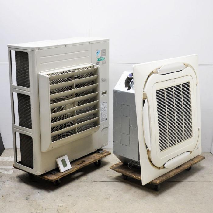 送料無料】天井カセット形エアコン 6馬力 室内機FHCP160EC 室外機 
