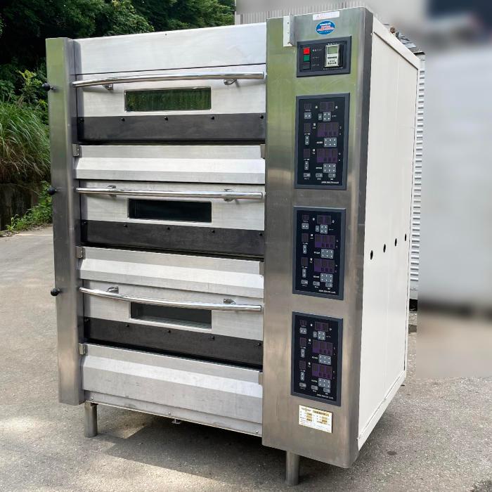 中古｜三段ラックオーブン MFS-6 ベーカーズ・プロダクション 2005年