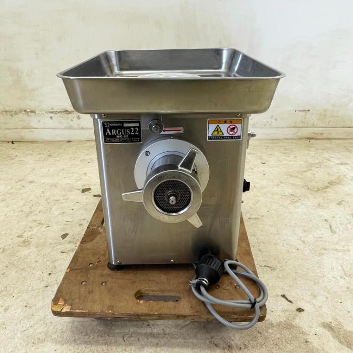 送料無料】ミートチョッパー MC-22 なんつね 2018年 ミンチ機 中古