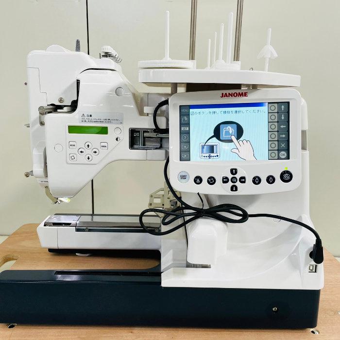 引取限定】ネーム刺しゅう機 NS40 770型 ジャノメ 2018年 1頭4針 中古  
