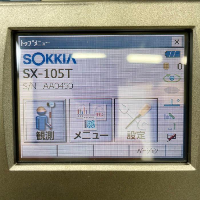 送料無料】トータルステーション SX-105TF リモートコントロール