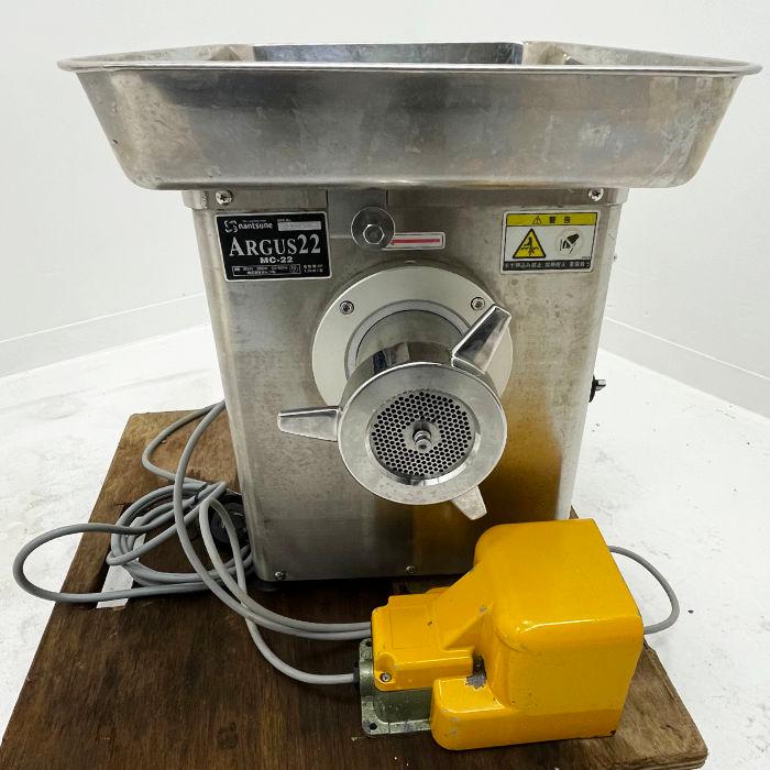 送料無料】ミートチョッパー MC-22 なんつね 2017年 食肉加工機械 中古