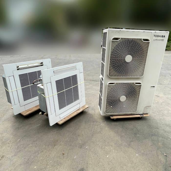 引取限定】天カセエアコン 外機ROA-AP1406HS 内機AIU-AP717H 東芝 2015