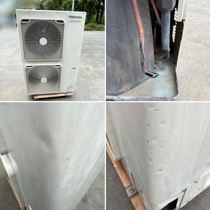 引取限定】天カセエアコン 外機ROA-AP1406HS 内機AIU-AP717H 東芝 2015