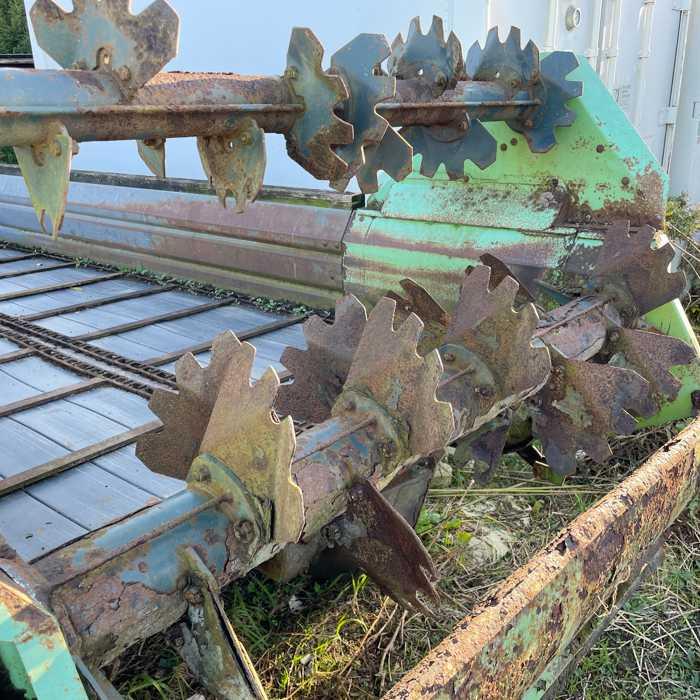 中古｜マニュアワゴン 土づくり機 TMB4051 マニュアアタッチメント