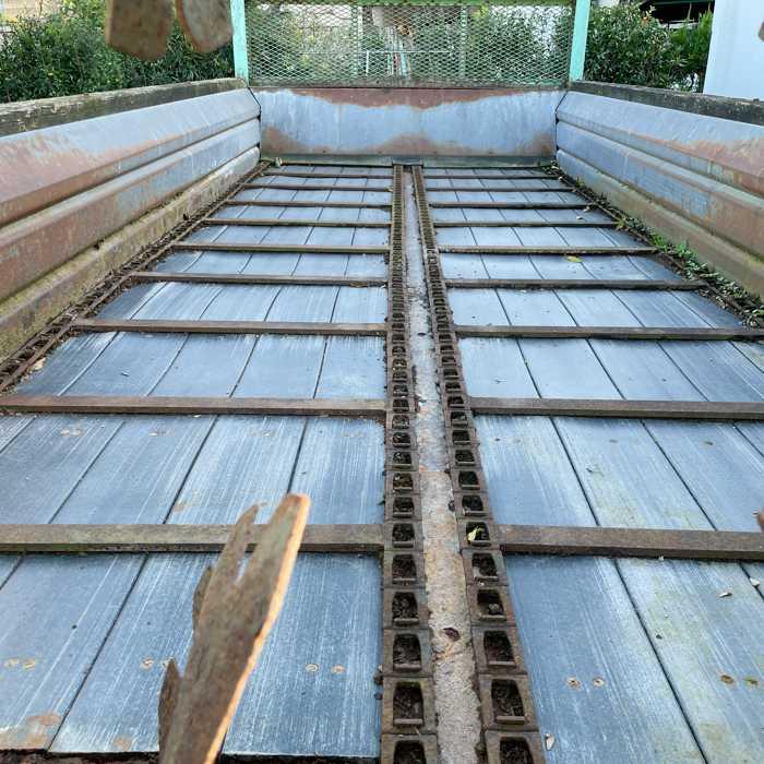 中古｜マニュアワゴン 土づくり機 TMB4051 マニュアアタッチメント