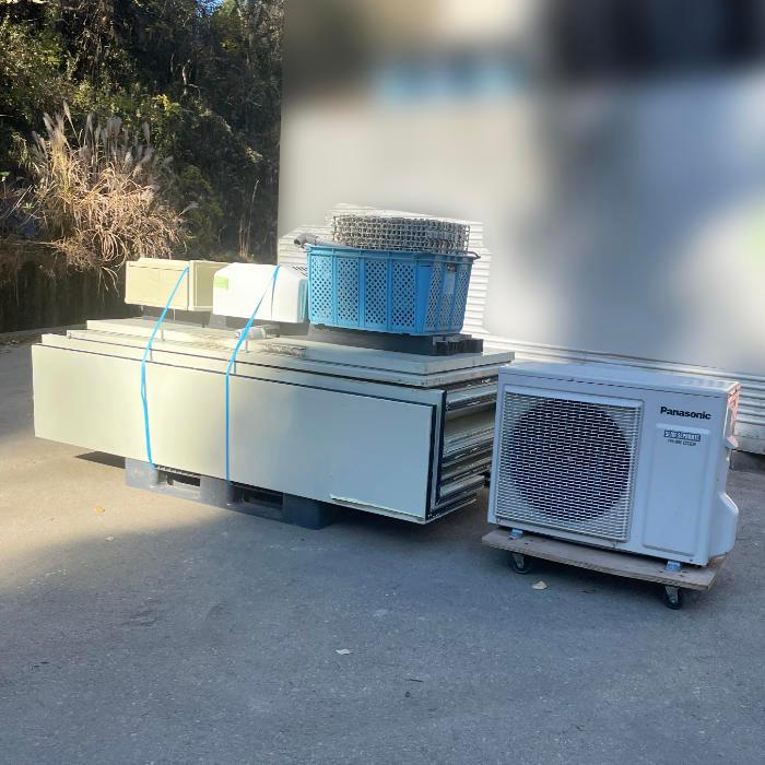 送料無料】プレハブ冷蔵庫 1坪 外機：PCU-SK100MU 内機：PCU-SK100ME 